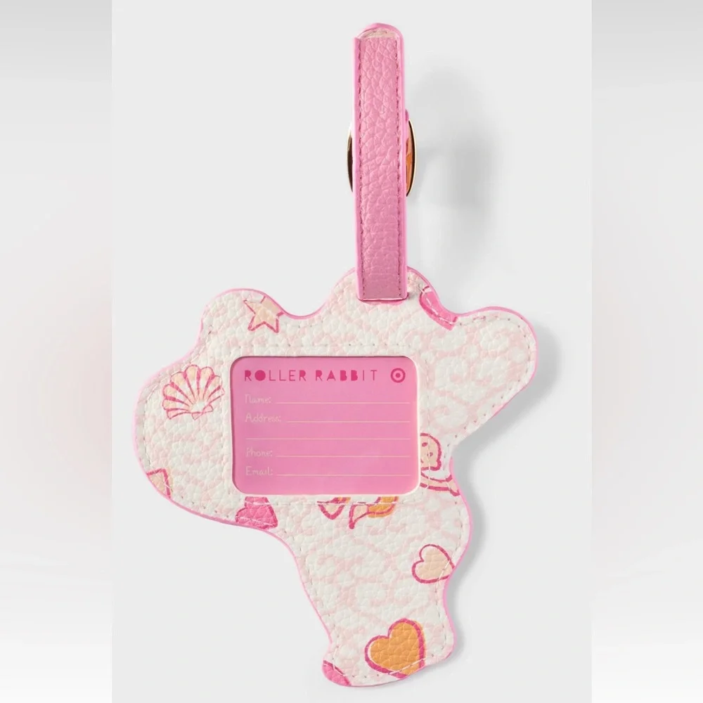 Roller Rabbit x target Lot of 2 Monkey luggage tags - Picture 3 of 5